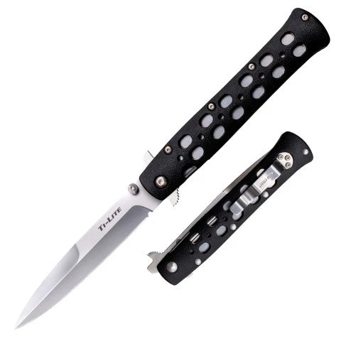 Cold Steel Ti-Lite Liner Lock Knife Zytel (4" Satin) 26SP