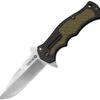 COLD STEEL 20MWC WES CRAWFORD MODEL 1 4034SS STEEL PLAIN EDGE FOLDING KNIFE
