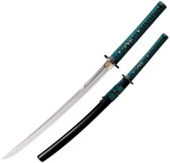 COLD STEEL 88DWK DRAGONFLY WAKIZASHI LONG 1060 CARBON STEEL SWORD.