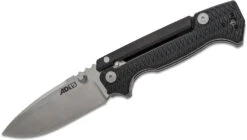COLD STEEL 58SQB AD-15 BLACK SCORPION LOCK S35VN BLACK G10 HANDLE FOLDING KNIFE.
