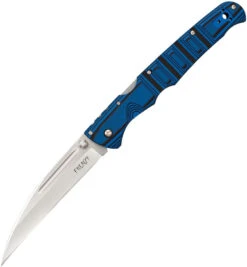 COLD STEEL 62P2A FRENZY LOCKBACK S35VN STEEL BLUE G10 HANDLE FOLDING KNIFE
