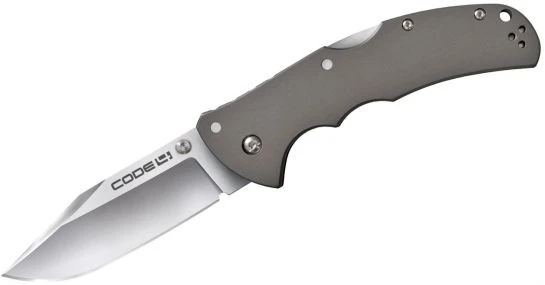 COLD STEEL 58PC CODE 4 LOCKBACK CLIP POINT CPM-S35VN PLAIN EDGE FOLDING KNIFE