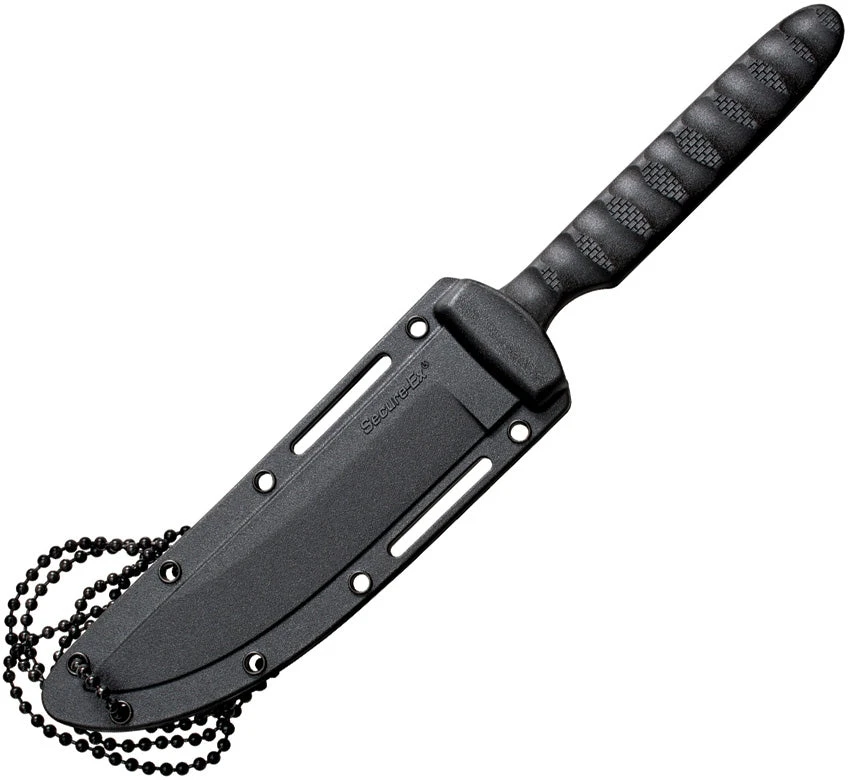 COLD STEEL 53NCT TANTO SPIKE NECK CARRY FIXED BLADE KNIFE WITH SHEATH. - Image 2