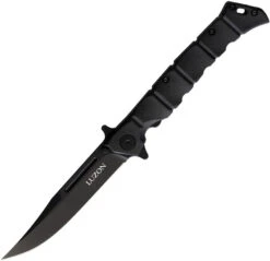 Cold Steel Luzon Folding Knife Black GFN Handle Plain Black Blade CS20NQLBKBK