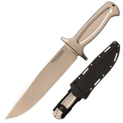 Cold Steel Drop Forged Survivalist Fixed Blade Knife Knife (8" Bronze) 36MC