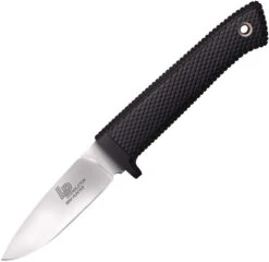 Cold Steel Pendleton Mini Hunter Fixed Blade Knife Black Kray-Ex Handle Drop Point Plain Edge CS36LPMF