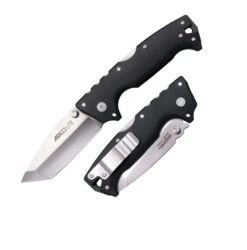 Cold Steel AD-10 Lite Folding Knife Black GFN Handle AUS-10 Tanto Plain Edge FL-AD10T