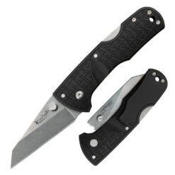 Cold Steel Kiridashi Tri-Ad Lock Knife Black GFN (2.5" Stonewash) 20KPL