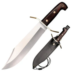 Cold Steel Wild West Bowie Fixed Blade Knife Knife (10.75" Satin) 81B