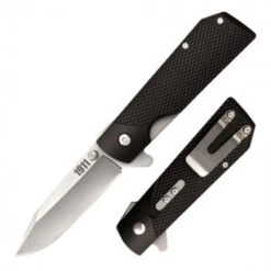 Cold Steel 1911 Folder Knife Black Griv-Ex Handle Plain Edge Blade 20NPJAA