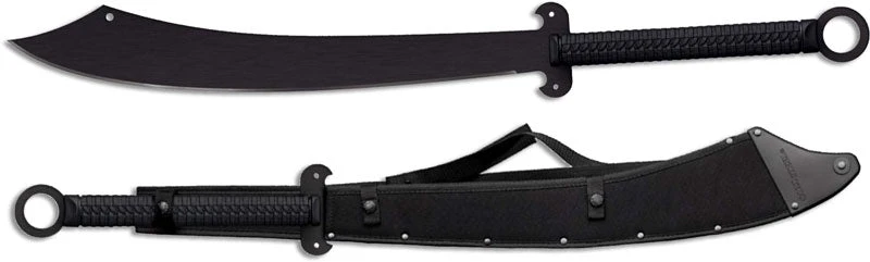 Cold Steel Chinese Sword Machete Knife (24" Black) 97TCHS - Image 2