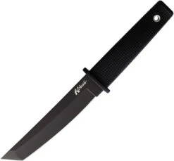 Cold Steel Kobun Boot Fixed Blade Knife Black Kraton Handle Plain Black Blade 17TBKBK