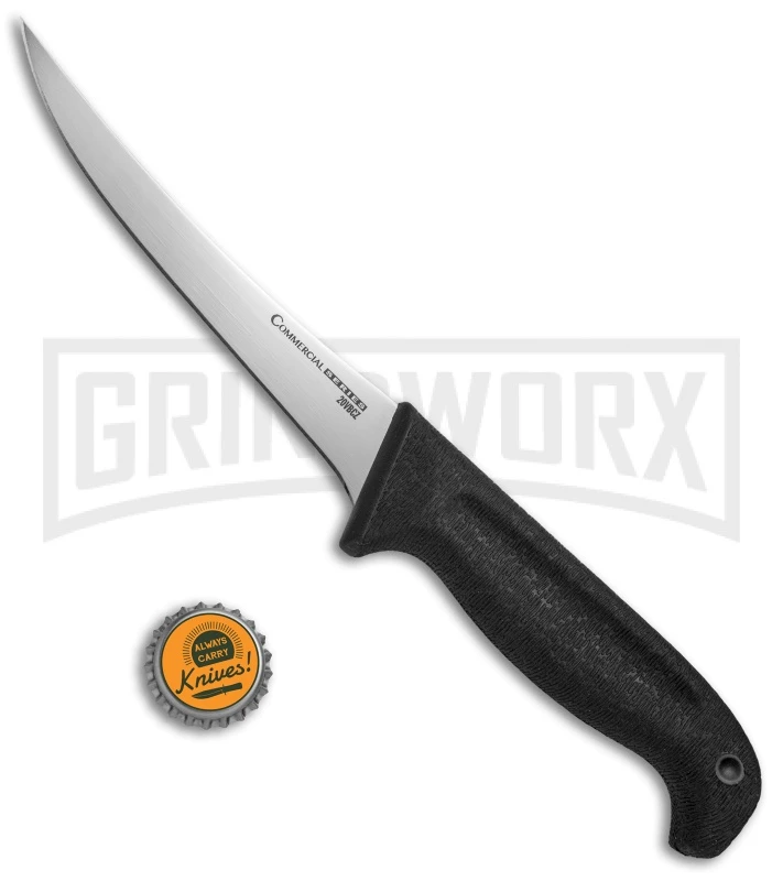 Cold Steel 20VBCZ Commercial Series Stiff Curved Boning Knife - Satin - Image 3