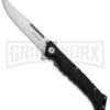 Cold Steel Medium Luzon Black GFN Leaf-Spring Knife - Satin Plain