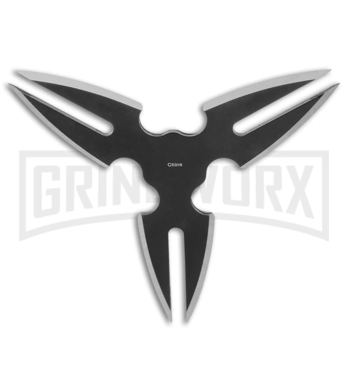Cold Steel Throwing Stars Black Stainless Steel - 3 Pack - Image 3