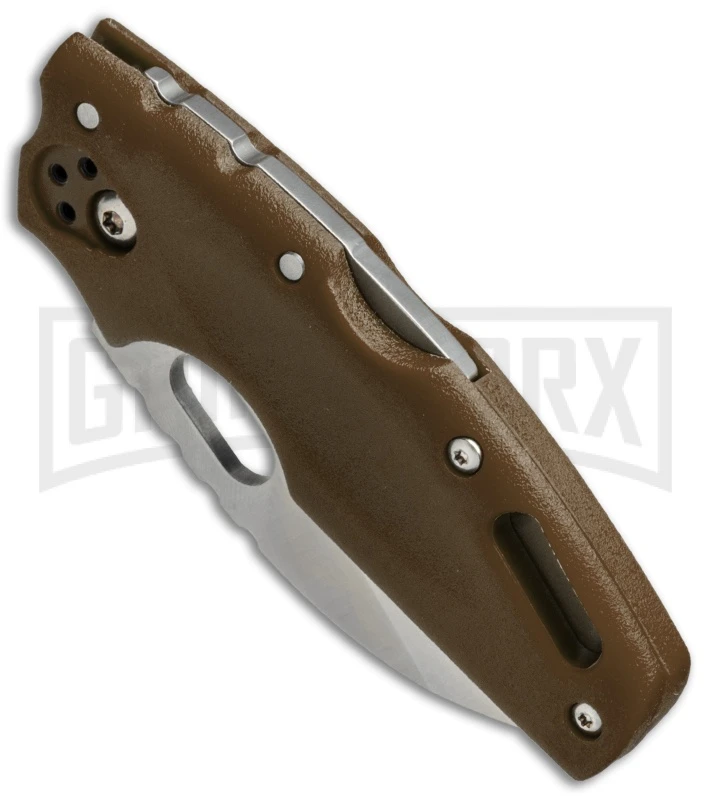 Cold Steel Tuff Lite Flat Dark Earth Folding Knife - Satin Plain - Image 2