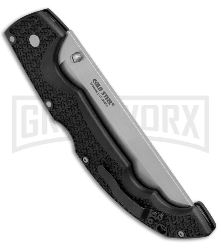 Cold Steel Voyager X Large Tanto Folding Knife - Stonewash Full Serr - Image 3
