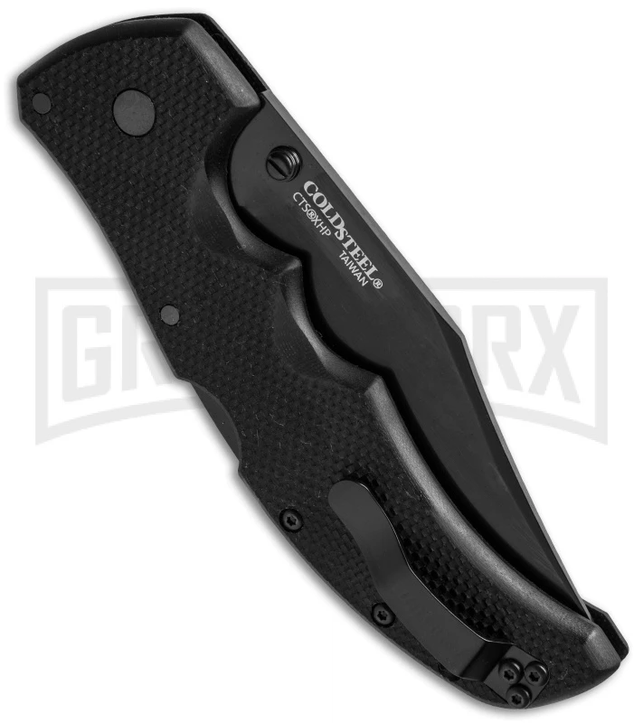 Cold Steel Recon I Clip Point Folding Knife - Black Serr - Image 2