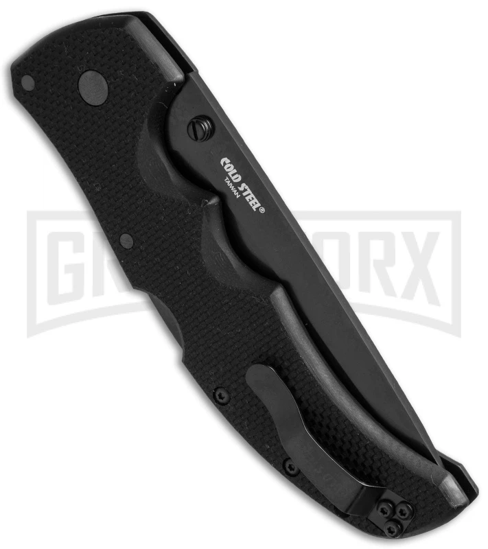 Cold Steel Recon I Tanto Point Folding Knife - Black Plain - Image 2