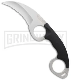 Cold Steel Double Agent I Fixed Blade Knife - Satin Serr