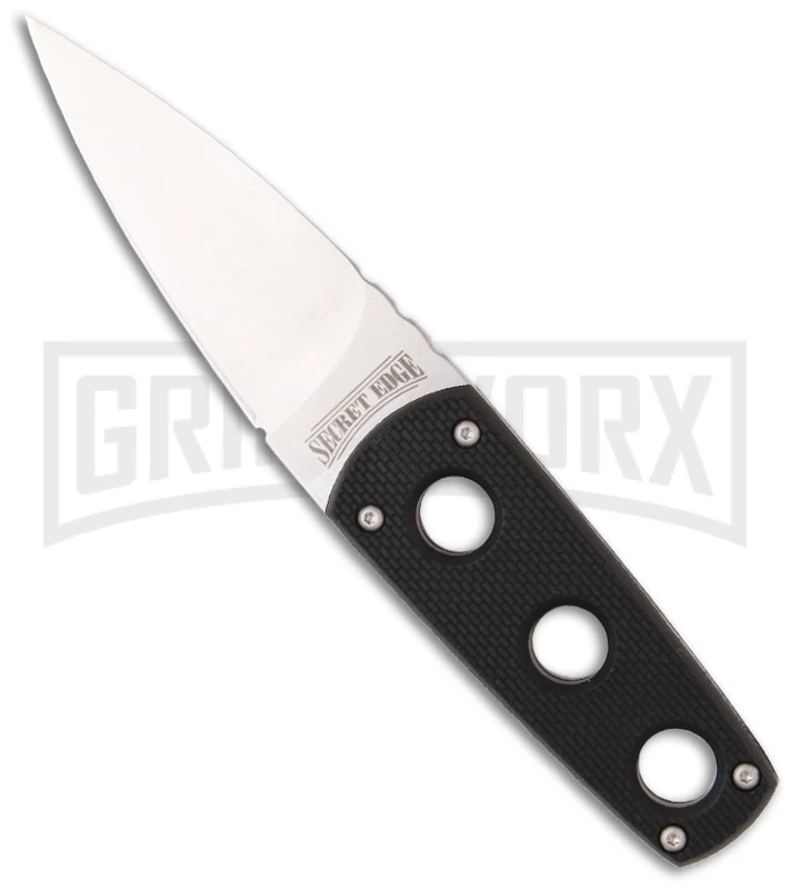 Cold Steel Secret Edge Fixed Blade Knife - Satin Plain