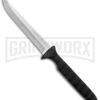 Cold Steel Drop Point Spike Fixed Blade Knife - Satin Plain
