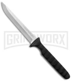 Cold Steel Drop Point Spike Fixed Blade Knife - Satin Plain