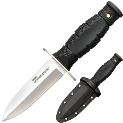 Cold Steel Mini Leatherneck Dagger Fixed Blade Knife (3.5" Stonewash) 39LSAC