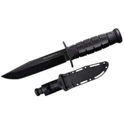 Cold Steel Leatherneck SF Fixed Blade Knife Knife (6.75" Black Powdercoat D2) 39LSFC